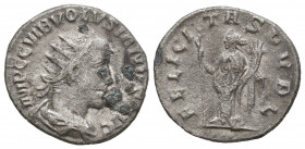 Roman Imperial
Volusianus AD 251-253. 
Antoninianus AR

Weight: 3,3 gr
Diameter: 20,3 mm