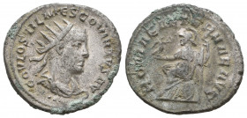 Hostilian. AD 251. AR Antoninianus.

Weight: 4,4 gr
Diameter: 22,4 mm