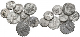 Lot of eight (8) Roman Imperial Coins. AR Denarius.

Weight: lot
Diameter: lot