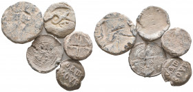 Byzantine Lead Seals, 7th - 13th Centuries. 

Weight: lot
Diameter: lot