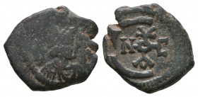 Byzantine
Justinian I. AD 527-565. Pentanummium Æ

Weight: 14,6 gr
Diameter: 30,7 mm