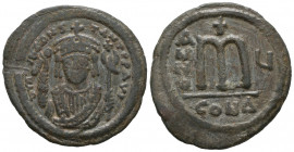 TIBERIUS II CONSTANTINE. 578-582 AD. Æ Follis. Constantinople mint.

Weight: 8,5 gr
Diameter: 28,5 mm