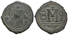 MAURICE TIBERIUS. 582-602 AD. Æ Follis, Theupolis.

Weight: 11,4 gr
Diameter: 28,5 mm