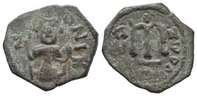 Constans II. 641-668. Æ Follis

Weight: 2,4 gr
Diameter: 20,7 mm