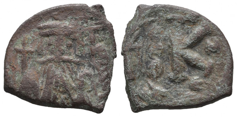 Constans II. 641-668. Æ Half Follis

Weight: 2,3 gr
Diameter: 20 mm