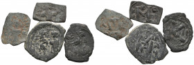 Lot of four (4) Byzantine follis AE.

Weight: 18,7 gr
Diameter: 36 mm
