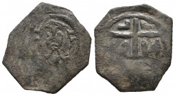 Crusaders AE Follis.

Weight: 1,3 gr
Diameter: 16,1 mm