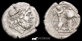 Roman Republic Anonymous Silver Victoriatus 3.80 g. 18 mm. Hispania 211 BC Good very fine (MBC)