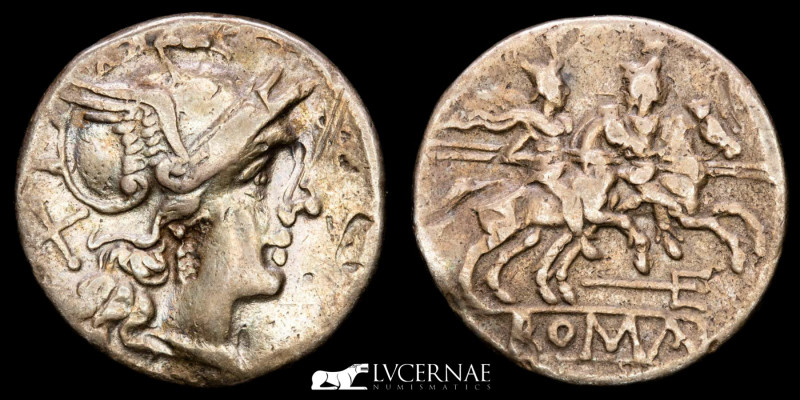 Roman Republic - Anonymous (trident series), Silver denarius (2,97 g. 18 mm.), m...