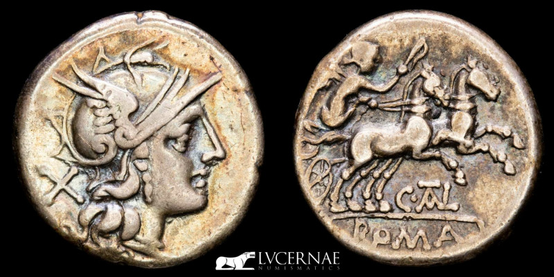 Roman Republic - C. Juventius Thalna - Silver Denarius (3,90 g., 18 mm.). Rome, ...