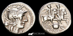 T. Quinctius Flamininus Silver Denarius 3,78 g. 18 mm. Rome 126 B.C. nEF