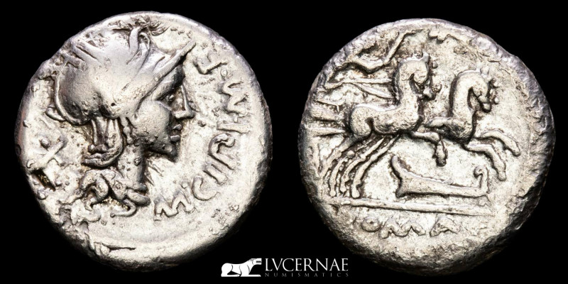 Roman Republic - M. Cipius M.f. - Silver denarius (3.83 g. 16 mm.) 
Minted in Ro...