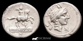 L. Marcius Philippus Silver Denarius 3,73 g. 18 mm. Rome 113 BC GVF