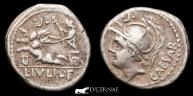 L. Julius L. f. Caesar Silver Denario 3.67 g • ⌀ 17 mm Rome 103 B.C gVF