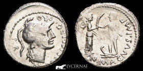 Pompeius Magnus Silver Denarius 3,73 g. 19 mm. Hispania 46-45 B.C GVF