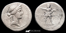 Augustus Silver Denarius 3,00 g., 21 mm. Rome 27BC-14AD Good Very fine (MBC)