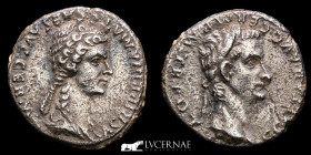 Caligula Silver Denarius 3,59 g., 18 mm. Rome 37-41 A.D. GVF