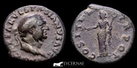Vespasian Silver Denarius 2,66 g, 18 mm. Rome 69-79 AD GVF