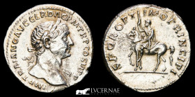 Trajan Silver Denarius 3.12 g., 49 mm. Rome 98-117 A.D. nEF