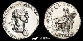 Trajan Silver Denarius 3.60 g., 18 mm. Rome 98-117 Extremely fine