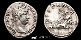 Hadrian 117-138 A.D. Silver Denarius 3,47 g. 19 mm Rome 117-138 Very Fine