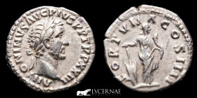 Antoninus Pius Bronze Denarius 3,26 g., 17 mm. Rome 143-144 A.D. Extremely fine