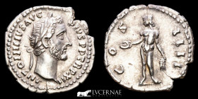 Antoninus Pius Silver Denarius 3,29 g. 19 mm. Rome 149-150 A.D. EF