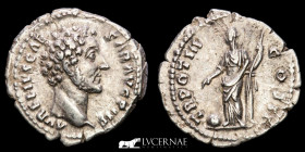 Marcus Aurelius Silver Denarius 2,88 g. 20 mm. Rome 148 A.D. nEF / Near Extermely Fine