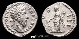Marcus Aurelius Silver Denarius 3,55 g., 20 mm. Rome 161-180 AD. nEF