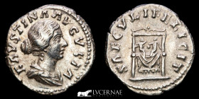 Faustina II  Silver Denarius 3,24 g 17 mm. Rome 161-180 A.D. nEF