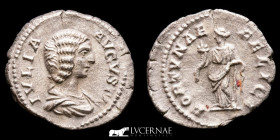 Julia Domna Silver Denarius 3,06 g 20 mm. Rome 193-217 A.D. nEF