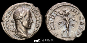 Severus Alexander Silver Denarius 2.97 g., 20 mm. Rome 225 AD Near Extremely fine (EBC-)