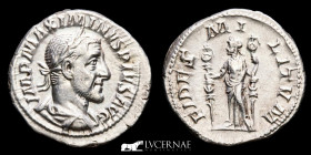 Maximinus I Thrax Silver Denarius 3.46 g., 20 mm. Rome 235-238 A.D. Near Extremely fine (EBC-)