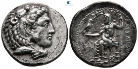 Kings of Macedon. Side. Philip III Arrhidaeus 323-317 BC. In the name and types of Alexander III. Struck under Philoxenos, circa 320-318/7 BC. Tetradr...