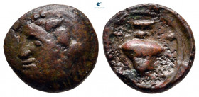 Cyclades. Naxos circa 200-100 BC. Bronze Æ