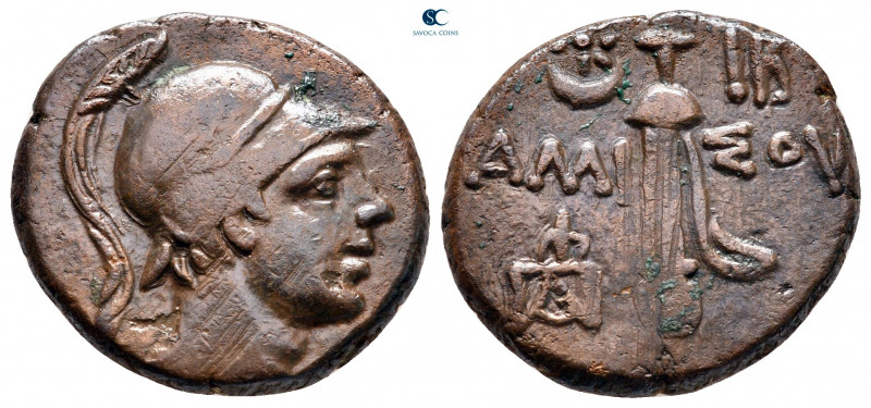Pontos. Amisos. Time of Mithradates VI Eupator 120-63 BC. 
Bronze Æ

21 mm, 7...