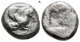 Mysia. Lampsakos circa 510 BC. Didrachm AR