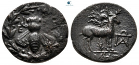 Ionia. Ephesos  circa 200-100 BC. Bronze Æ