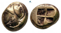 Ionia. Phokaia  circa 387-326 BC. Sixth Stater or Hekte EL