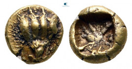 Ionia. Uncertain mint circa 600-550 BC. Myshemihekte - 1/24 Stater EL