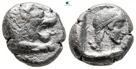 Caria. Knidos   circa 465-449 BC. Drachm AR