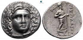 Satraps of Caria. Halikarnassos. Pixodaros 341-336 BC. Didrachm AR