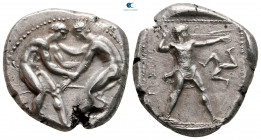 Pamphylia. Aspendos circa 380-325 BC. Stater AR