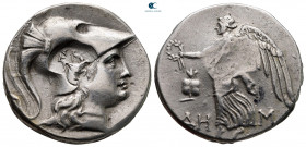 Pamphylia. Side  circa 205-190 BC. Tetradrachm AR