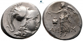 Pamphylia. Side  circa 205-190 BC. Tetradrachm AR