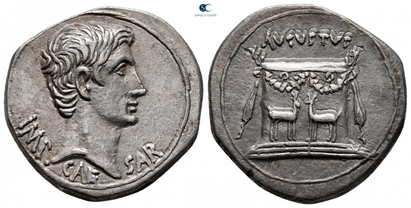 Ionia. Ephesos. Augustus 27 BC-AD 14. 
Cistophoric Tetradrachm AR

26 mm, 11,...