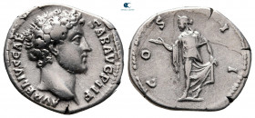 Marcus Aurelius, as Caesar AD 139-161. Rome. Denarius AR