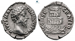 Divus Marcus Aurelius after AD 180. Rome. Denarius AR
