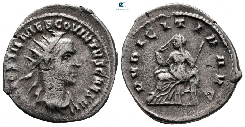 Hostilian, as Caesar AD 250-251. Rome
Antoninianus AR

23 mm, 4,29 g

[C OV...