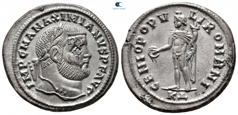 Maximianus Herculius AD 286-305. Cyzicus
Follis Æ

29 mm, 11,53 g

IMP C MA...